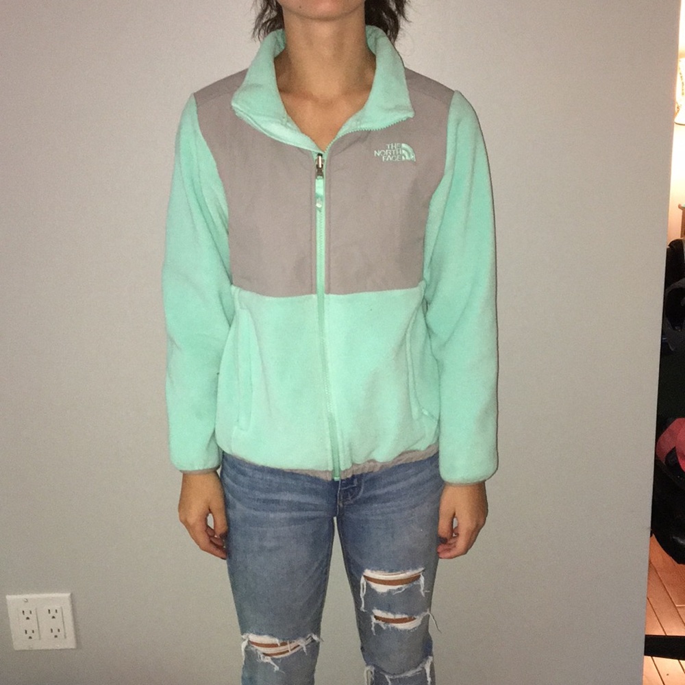 Blue- Green Northface